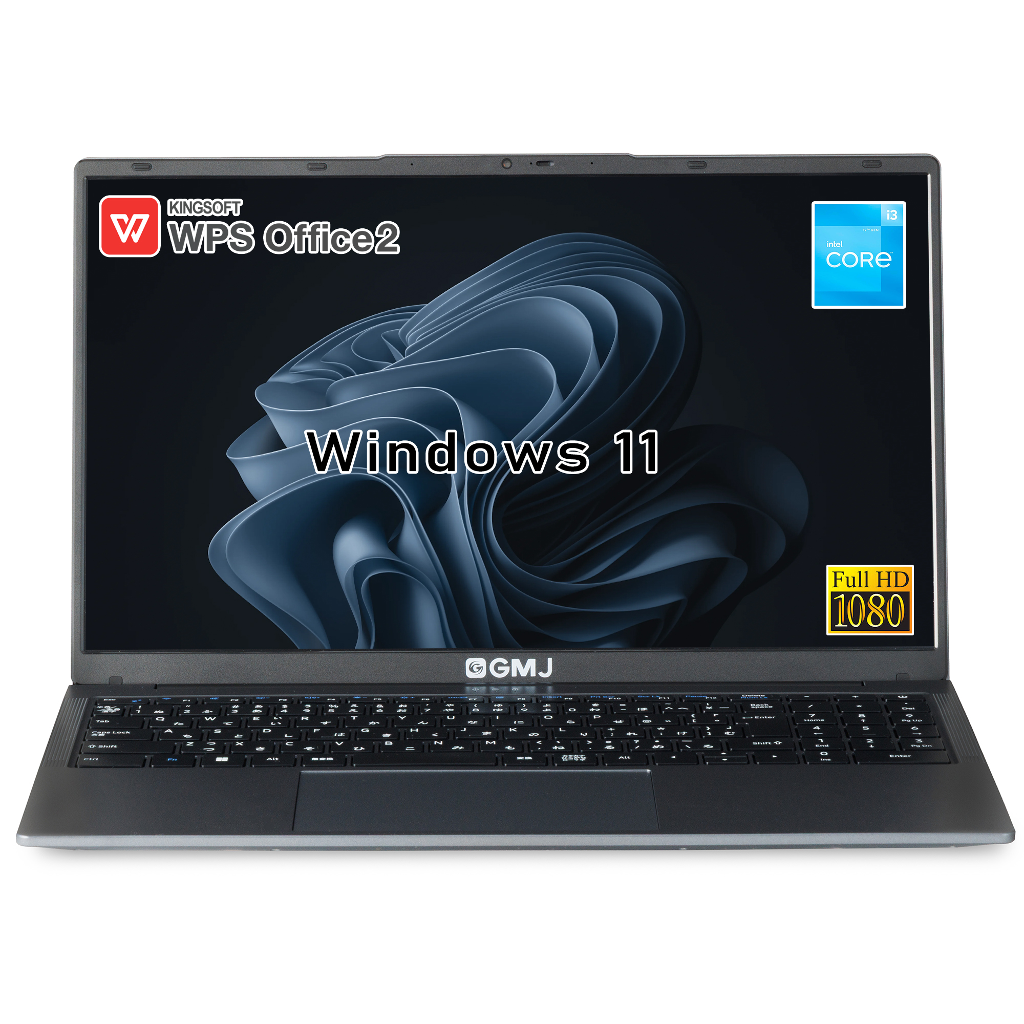 【新品】GM-JAPAN 超軽量ノートパソコン Core i3 (15.6型)
