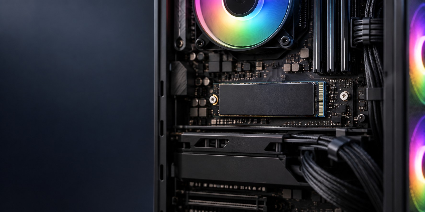 NVMe SSD512GB。毎日の待ち時間を減らす