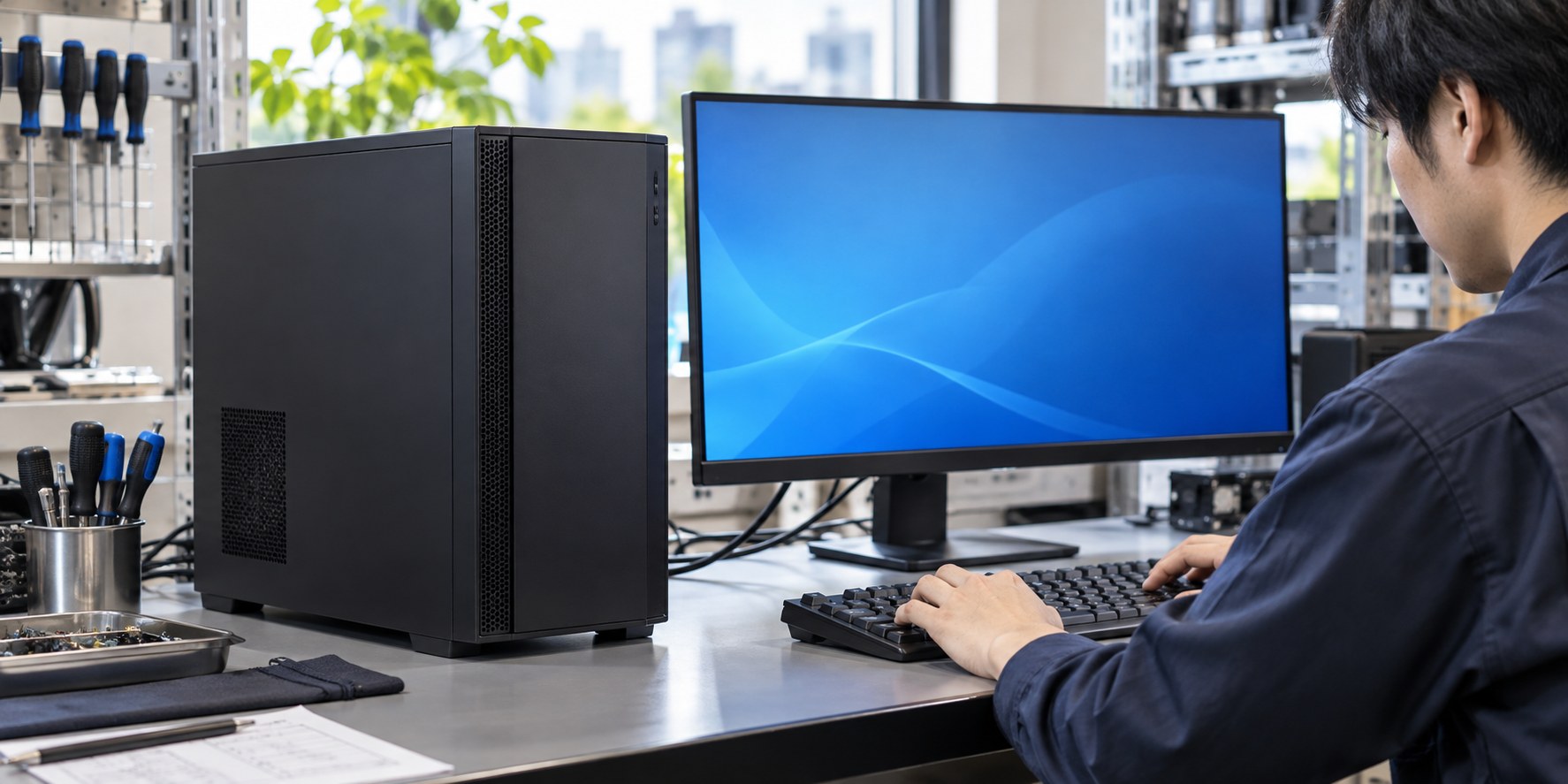 Windowsの初期設定をしてお届け