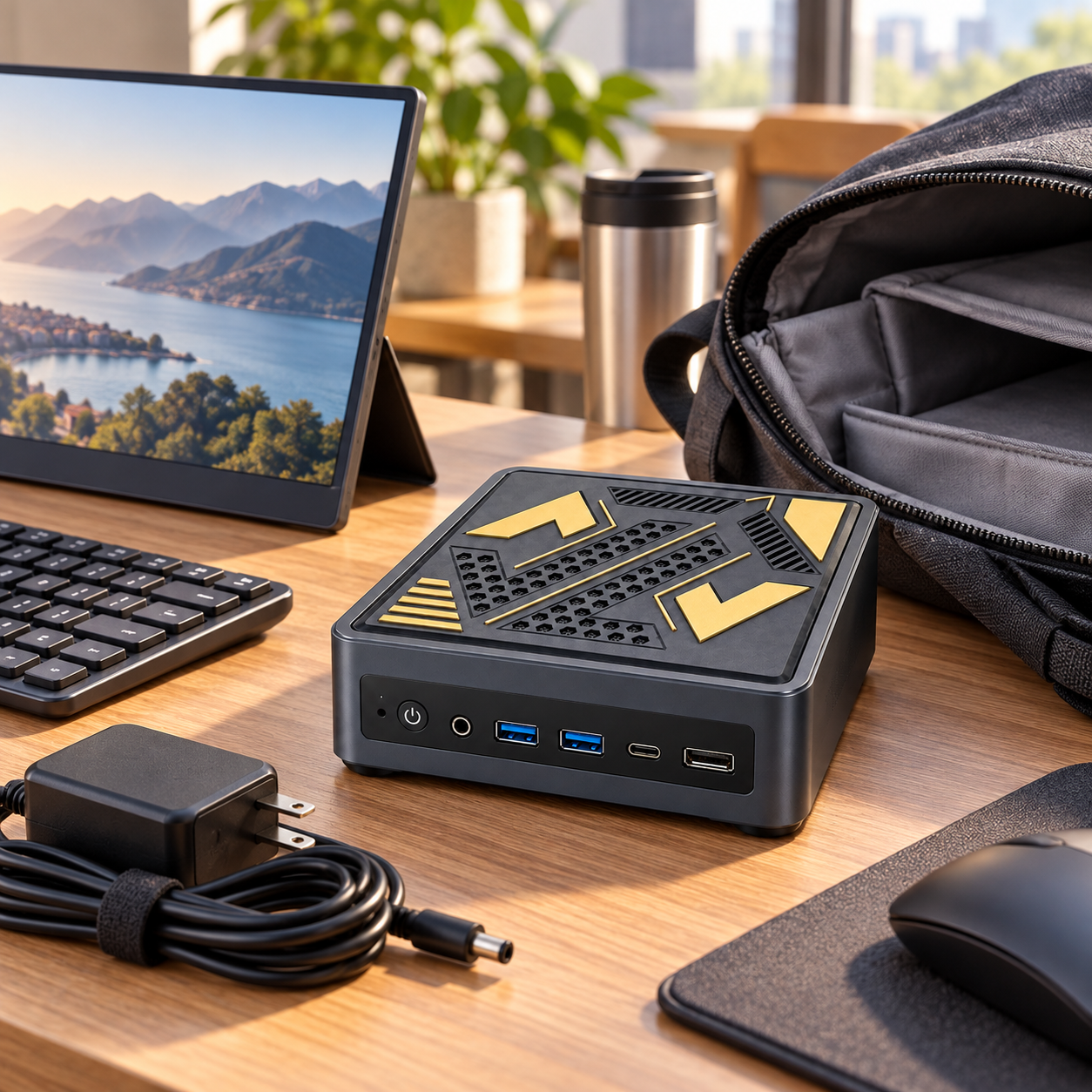 リビングにも仕事場にも、持ち運びやすい小型PC