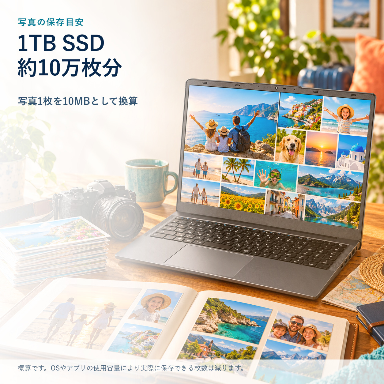仕事の資料も写真も、1TBの保存先へ
