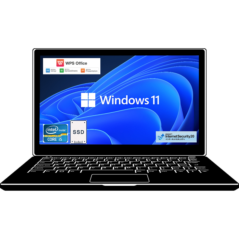 【Windows 11】大手メーカーセレクト店長おまかせ Core i5 ノートパソコン